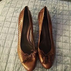 Zara Brown Heels Sz 40
